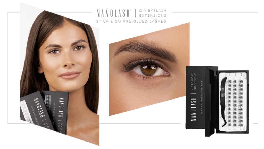 nanolash pre glued false eyelashes
