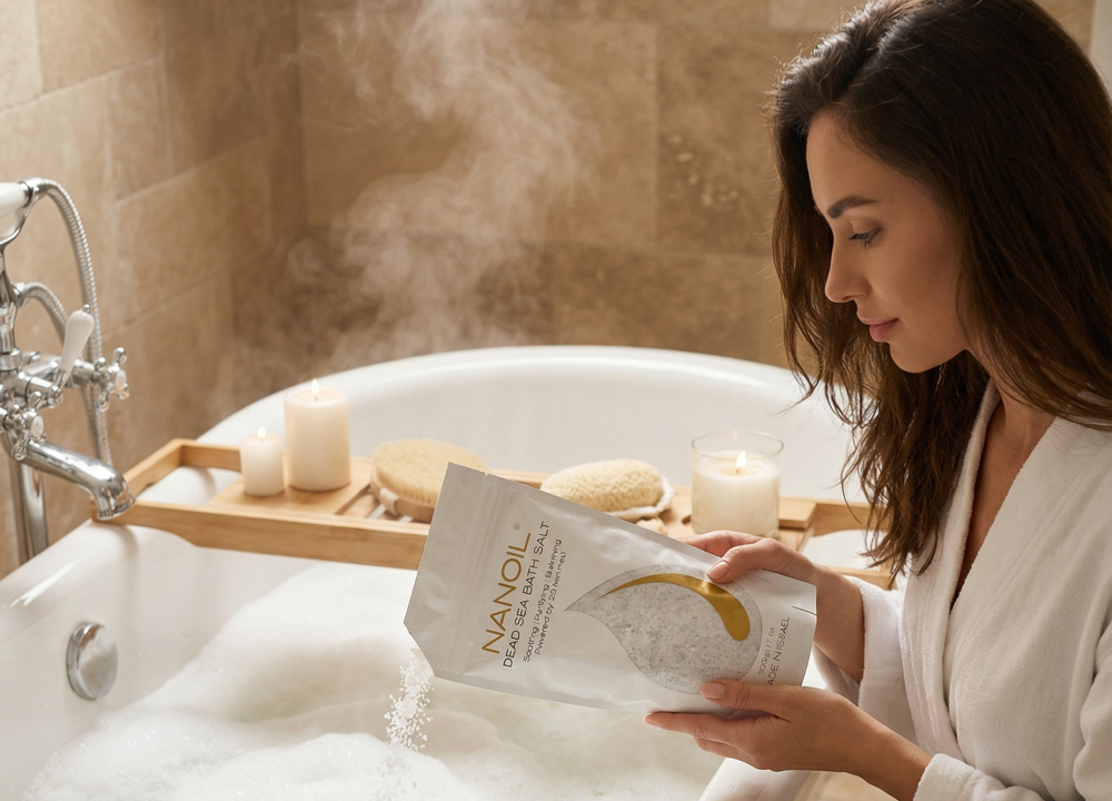sea salt bath salts nanoil