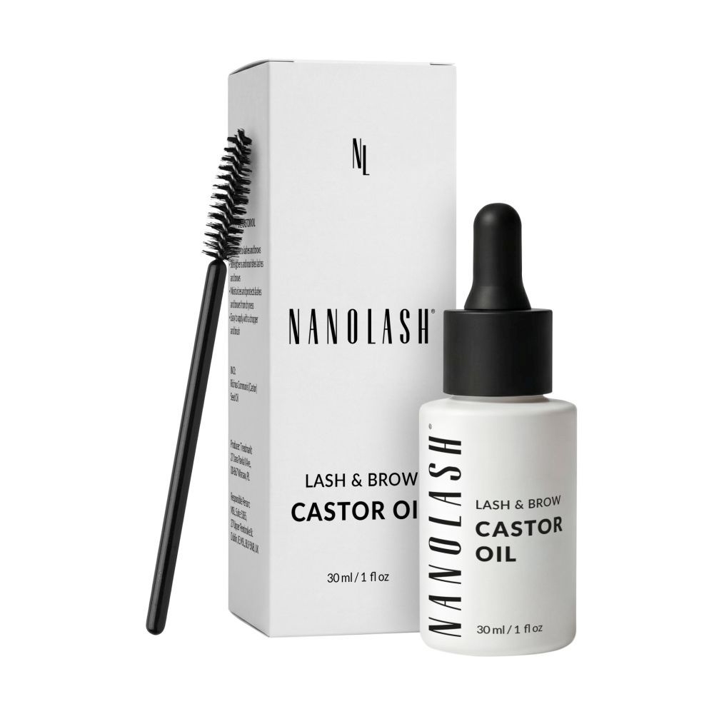 cold pressed organic castor oil nanolash